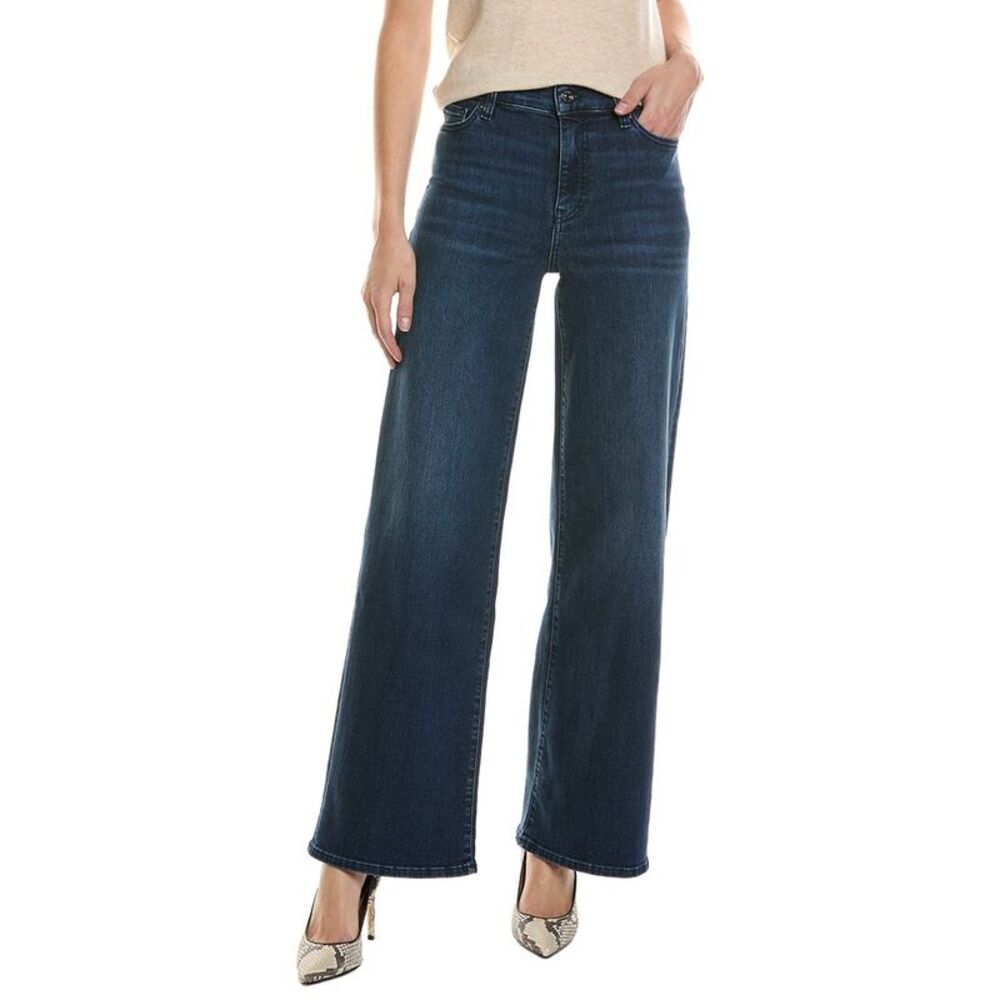 Frame Denim Womens Le Slim Palazzo Canals Jean
